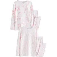 Next Pijama rosa / branco