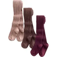 Next Collants bege / castanho / bordeaux