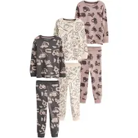 Next Pijama bege claro / chocolate / mocha