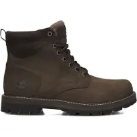 Timberland para homem. TB0A69UHW071 Botas de couro impermeáveis Britton Road castanhas (50), Marrom, Plano, Cordão, Casual