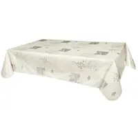 Habitable Toalha de mesa ETAMINES - ARGENTÉ - 140X250 CM - Prata - 140x250 cm
