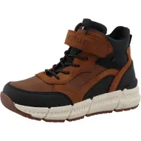 Mustang Bota 'Enzo' navy / castanho ferrugento / preto