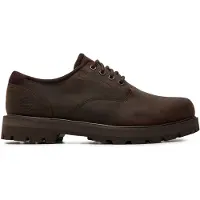 Timberland para homem. TB0A69T9W011 Sapatos impermeáveis de couro com cadarços Britton Road marrom escuro (41.5), Plano, Cordão, Casual, Sus