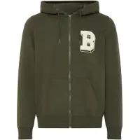 Blend Casaco em moletão ' BHBadel ' verde escuro
