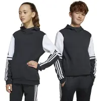 Adidas Sweatshirt de desporto 'Squadra 25 Sweat Hoodie' preto / branco