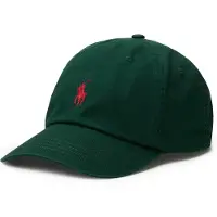 Ralph Lauren para mulher. 211912843010 O icônico boné de algodão verde estilo chinês (OSFA), Casual