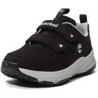 Timberland para menino. TB0A6E1AEK91 Sapatos de couro com fecho de velcro Motion Access preto (22), Plano, Casual, moda infantil