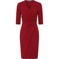 HotSquash Vestido vermelho rubi
