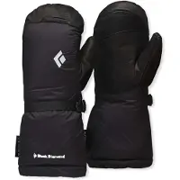 Black Diamond - Vestuário outdoor mulher - Absolute Mitts Black para Unissexo - Tamanho XL - Preto
