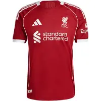 Adidas Camisola de futebol 'Liverpool FC 25/26 Heim' vermelho / branco