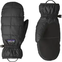 Patagonia - Luvas ski - Nano Puff Mitts Black para Unissexo - Tamanho XS - Preto