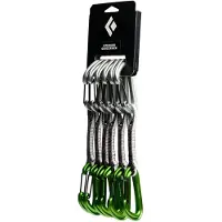 Black Diamond - Costuras rápidas escalada - Litewire Quickpack 12 cm Envy Green para Unissexo - Verde