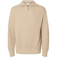 Selected Suéter Com Meia-zíper Dry Relaxed Fit