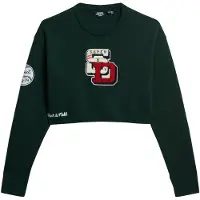 Superdry Moletom Varsity Crop Crew