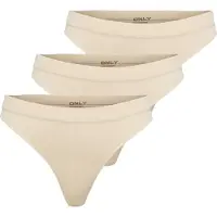 ONLY Tanga 'Vicky' creme