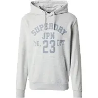 Superdry para homem. M2014091A Sweatshirt Athletic Ess cinzenta (L), Casual, Cinza, Algodão