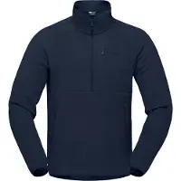 Norrøna - Vestuário caminhada - Femund Warm2 Zip Neck Indigo Night para Unissexo - Tamanho L - Azul