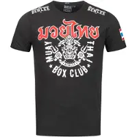 Benlee Camisa funcionais 'Thaicity' vermelho sangue / preto / branco