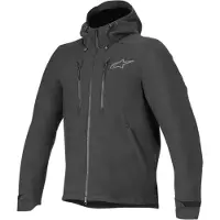 Alpinestars Domino Tech Casaco com capuz para mota Preto L
