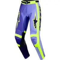 Alpinestars Racer Portl Calças de cross Lilás 30 homens