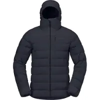 Norrøna - Vestuário caminhada - Femund Down700 Zip Hood M Caviar Black para Homem - Nylon - Tamanho XL - Preto