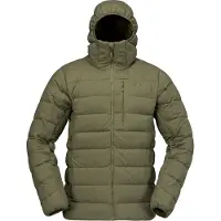 Norrøna - Vestuário caminhada - Femund Down700 Zip Hood M Olive Night para Homem - Nylon - Tamanho XL - Caqui