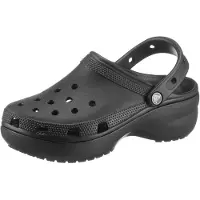 Crocs Tamancos CLASSIC PLATFORM CLOG W mulheres - Preto - 42 / 43