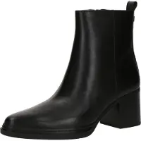 Michael Kors para mulher. 40F5LXME5L Botas de couro Lex preto (40), 3 a 5cm, Zíper, Casual