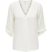 JDY Tops / Blusas JDYDIVYA 3/4 TOP WVN mulheres - Branco - FR 40