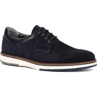 Martinelli para homem. C003-2972X Sapatos de couro Fulton azul-marinho (41), Plano, 1 a 3cm, Cordão, Casual, Clássico