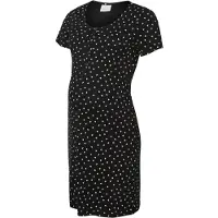 Mamalicious Camisola de pijama preto / branco