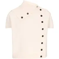 Dreimaster Klassik Pullover offwhite