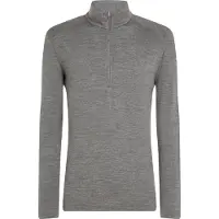 Icebreaker - Primeiras camadas - M Merino 260 Oasis LS Half Zip Gritstone Heather para Homem - Tamanho M - Cinzento