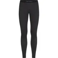 Icebreaker - Primeiras camadas - M Merino 260 ZoneKnit Leggings Jet Heather para Homem - Tamanho L - Cinzento