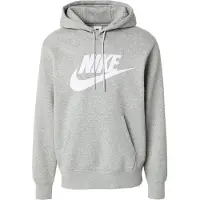 Nike Sweatshirt 'CLUB' acinzentado / branco