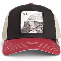 GOORIN BROS. Boné 'Gorra goorin bros negra tortuga tricolor tortiouse trucker cap' preto