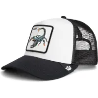 GOORIN BROS. Boné 'Gorra goorin bros blanca escorpion deadly trucker cap' branco