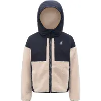 K-way - Marcas - P.Samson 4.0 Orsetto Blue Depht Ecru para criança - Tamanho criança 6 anos - Navy