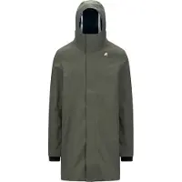K-way - Casacos - Thomas Bonded Green Blackish Blue Dep para Homem - Tamanho XL - Verde