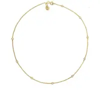 Liu Jo Delicata Collana Placcata Oro Con Zirconi Lj2466 — Collana