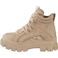 Buffalo Botim com fivela 'Aspha' bege / amarelo / branco