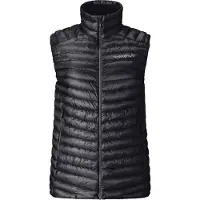Norrøna - Marcas - Trollveggen Down800 Super Light Vest M Caviar Black para Homem - Tamanho S - Preto
