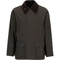 Barbour para homem. MWX0010 Casaco clássico encerado castanho Bedale (42), Marrom, Casual, Verde, Algodão