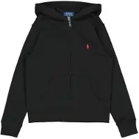 Ralph Lauren Sweat-shirt carapuço FZ HOOD-TOPS-KNIT criancas - Preto - 10 / 12 ans
