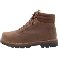 Timberland para homem. TB0A6CFXEM41 Botas de couro castanhas Britton Road (41.5), Marrom, Plano, Cordão, Casual, Ao ar livre