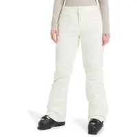 Roxy - Calças ski mulher - Backyard Pant Whisper White para Mulher - Tamanho S - Branco