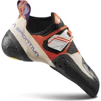 La Sportiva - Sapatilhas escalada - Solution W White/Lily Orange para Mulher - Tamanho 37.5 - Branco