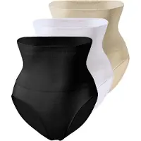 Yenita Cueca modeladora bege / preto / branco