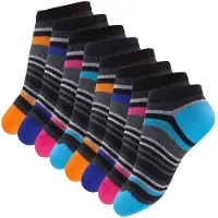 Yenita Meias acinzentado / laranja / rosa / preto