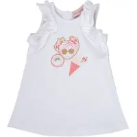 Lili Gaufrette Vestidos curtos NAVETTE criancas - Branco - 12 mois